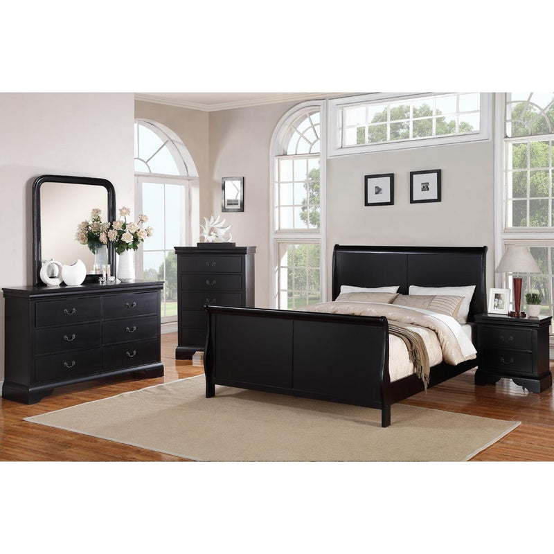 Poundex Queen Sleigh Bed F9230Q IMAGE 3