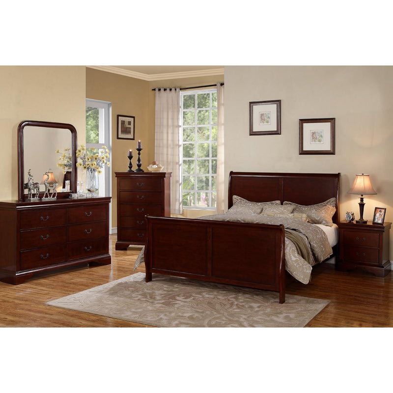 Poundex Queen Sleigh Bed F9231Q IMAGE 4