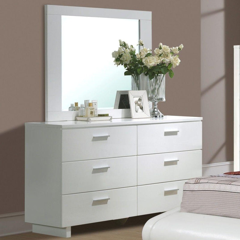 Poundex Dresser Mirror F4787 IMAGE 2