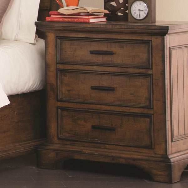 Coaster Furniture Elk Grove 3-Drawer Nightstand 203892 IMAGE 1