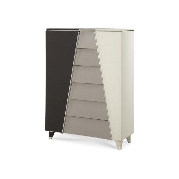 Michael Amini Beverly Blvd 6-Drawer Chest 06070-93 IMAGE 1