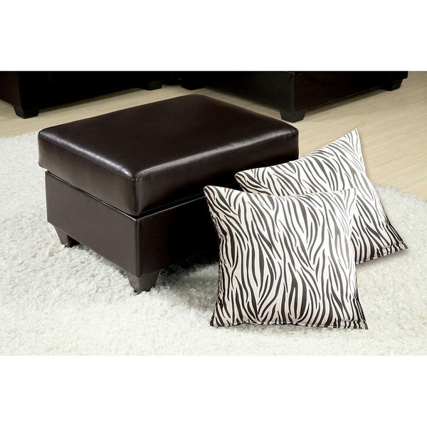 Acme Furniture Vogue Polyurethane Ottoman 05909 IMAGE 1