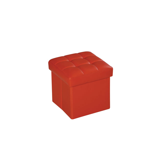 Acme Furniture Kori Polyurethane Storage Ottoman 96403 IMAGE 1