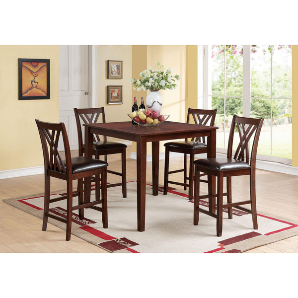 Acme Furniture Zaria 5 pc Counter Height Dinette 71190 IMAGE 1