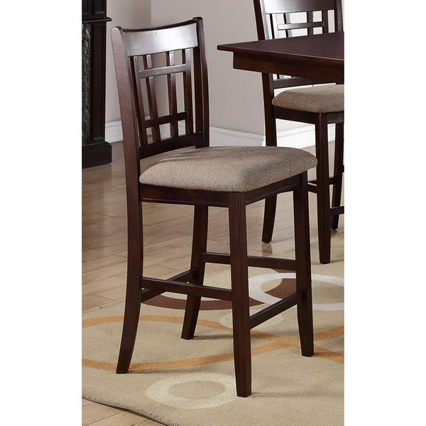 Poundex Counter Height Dining Chair F1205 IMAGE 1