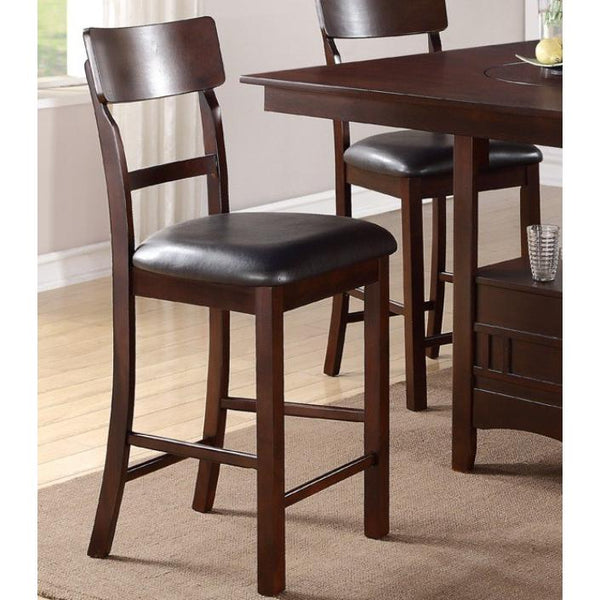 Poundex Counter Height Dining Chair F1207 IMAGE 1