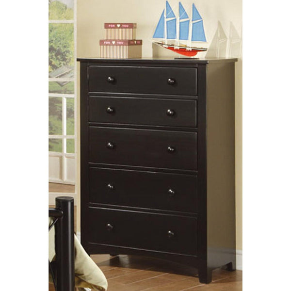 Poundex 5-Drawer Chest F4237 IMAGE 1