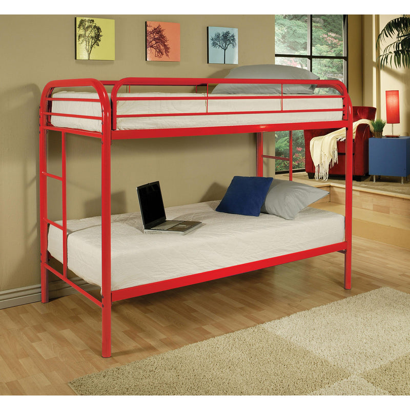 Acme Furniture Kids Beds Bunk Bed 02188RD IMAGE 4