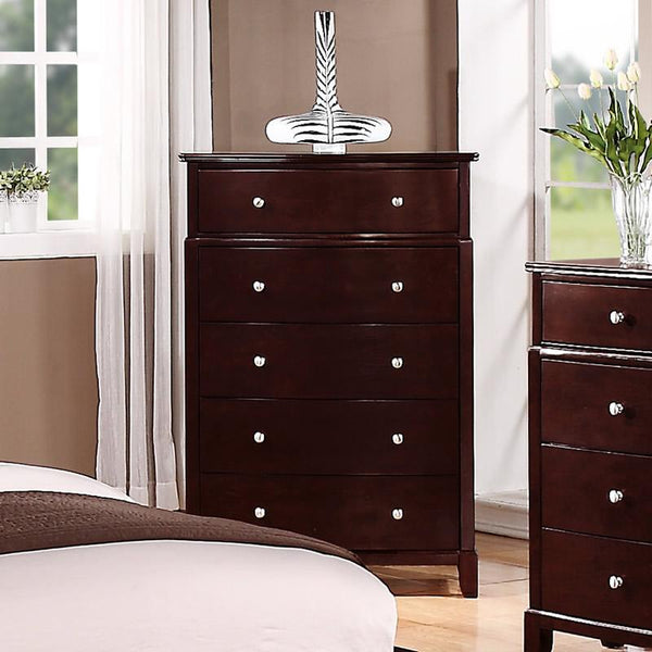 Poundex 5-Drawer Chest F4338 IMAGE 1