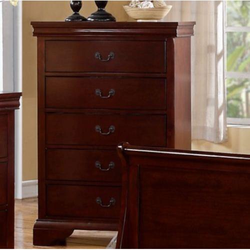 Poundex 5-Drawer Chest F4738 IMAGE 1