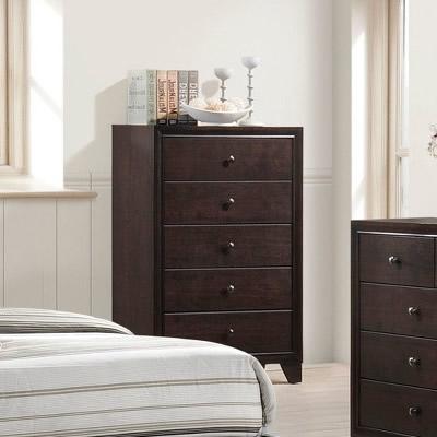 Poundex 5-Drawer Chest F4864 IMAGE 1