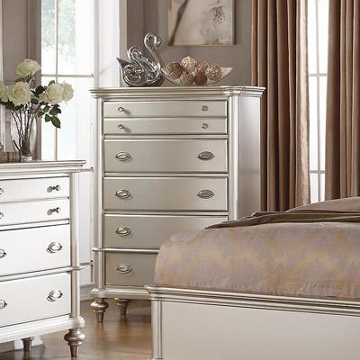 Poundex 5-Drawer Chest F4393 IMAGE 1