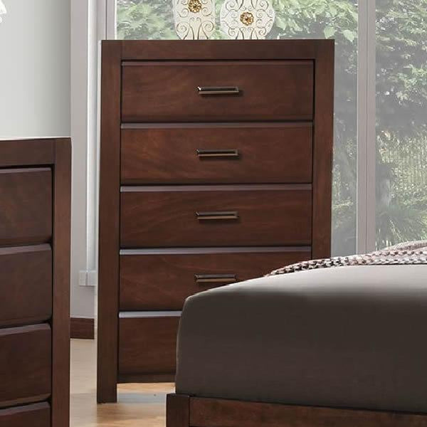 Poundex 5-Drawer Chest F4880 IMAGE 1