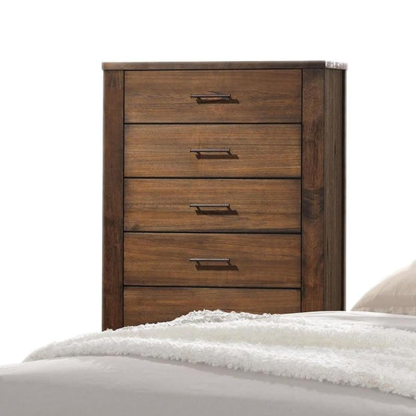 Poundex 5-Drawer Chest F4884 IMAGE 1