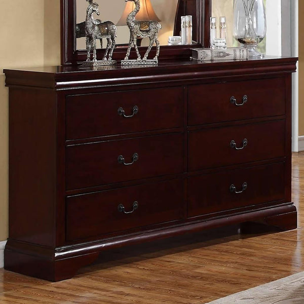 Poundex 6-Drawer Dresser F4737 IMAGE 1