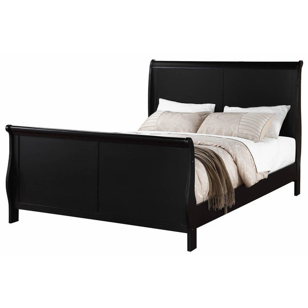 Poundex King Sleigh Bed F9230EK IMAGE 1