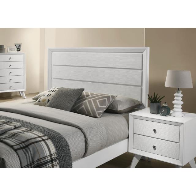 Furniture of America Dortmund Queen Panel Bed CM7465WH-Q-BED IMAGE 4