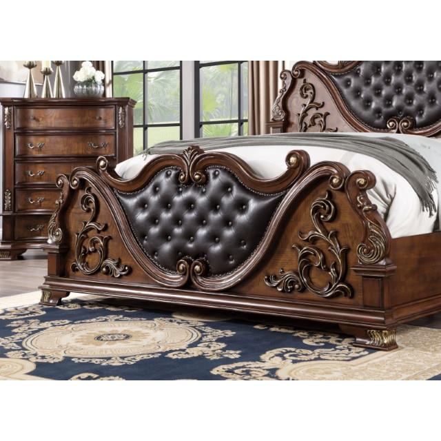 Furniture of America Esparanza Queen Upholstered Panel Bed CM7478CH-Q-BED IMAGE 4