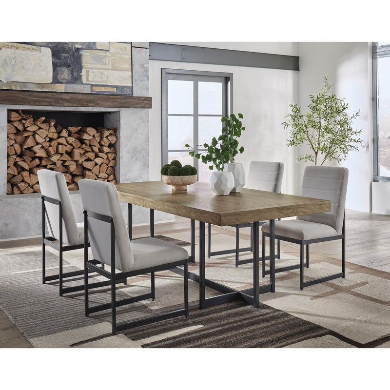 Signature Design by Ashley Tomtyn Dining Table with Trestle Base D622-35 IMAGE 10